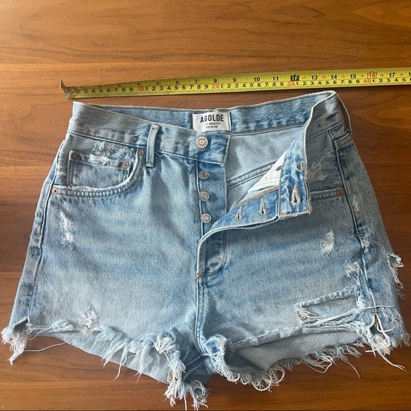 AGOLDE Jaden Jean Shorts - Picture 1 of 8